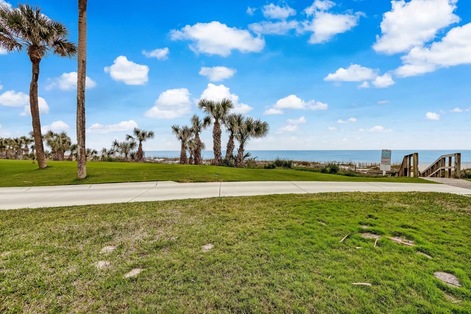 Ocean Views and Beach Walkway