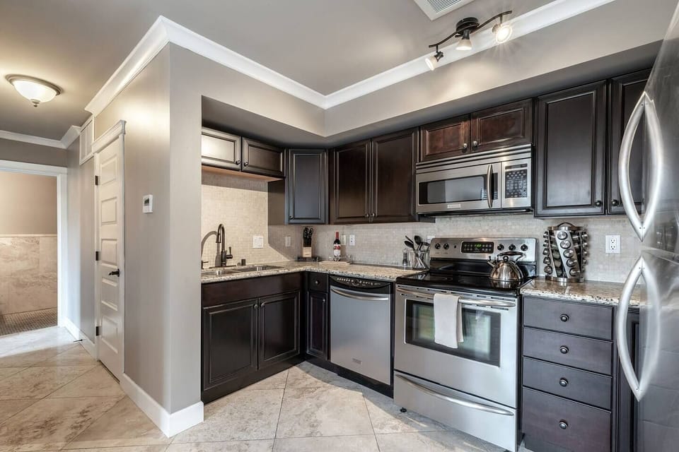Fully equipped kitchen