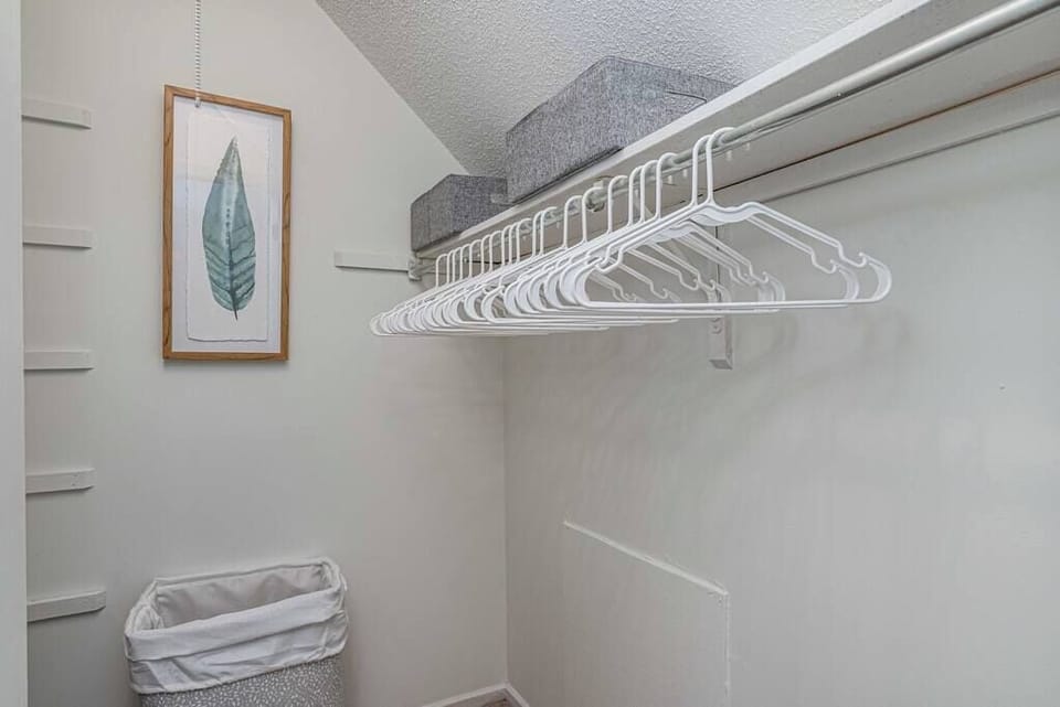 Upstairs Queen bedroom closet (2)