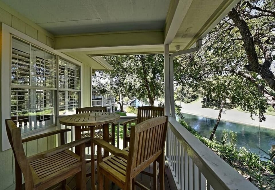 Rear porch