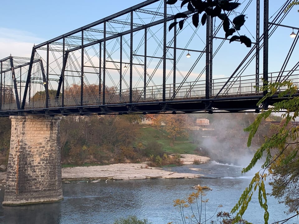 Faust Bridge and Guadalupe River