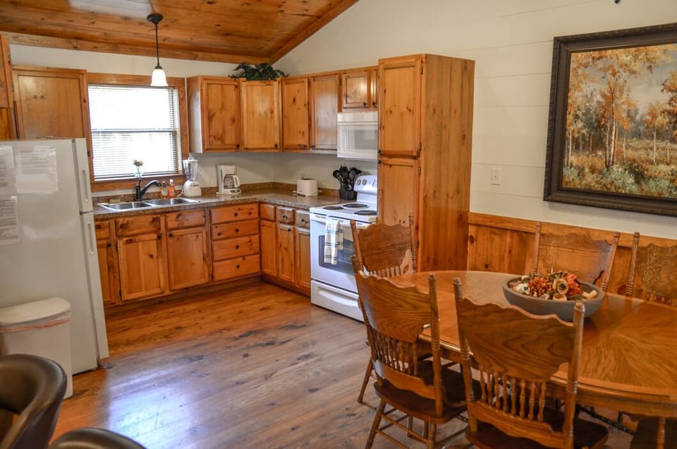 Kitchen and dining room