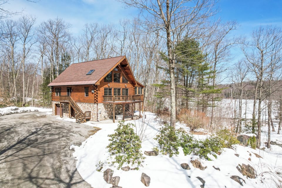 Winter wonderland chalet