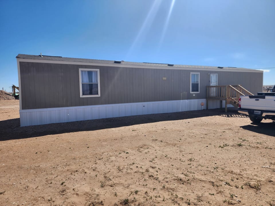 front yard (1acre lot)