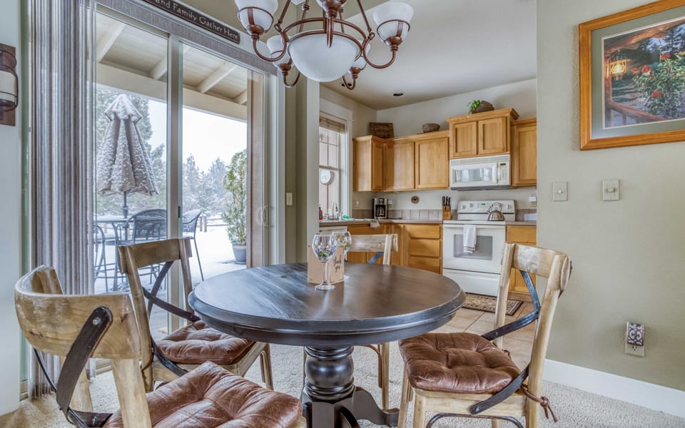 Dinning Table and Kitchen