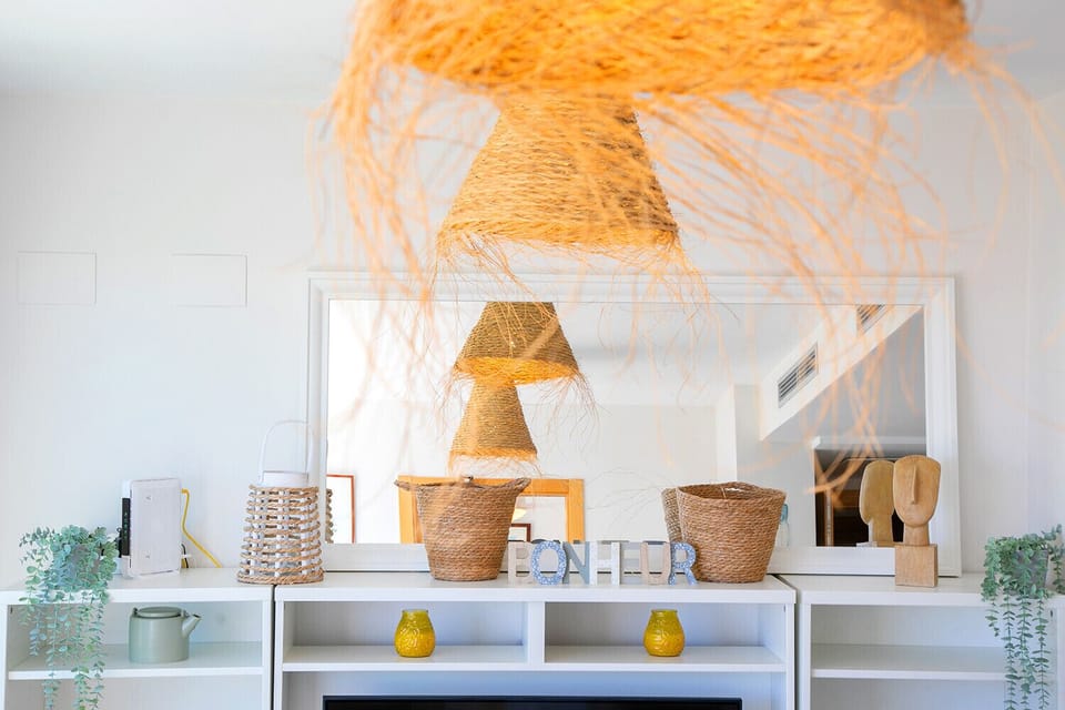 Decoration of the Borumbot apartment in the centre of Calpe