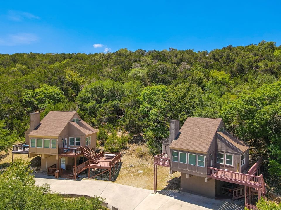 We have multiple Tree Top Villas located side-by-side