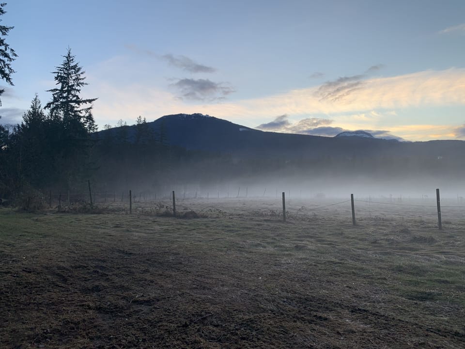 Our Farm in early Spring. 