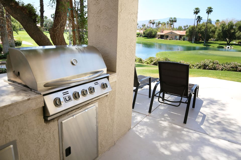 Built-in BBQ