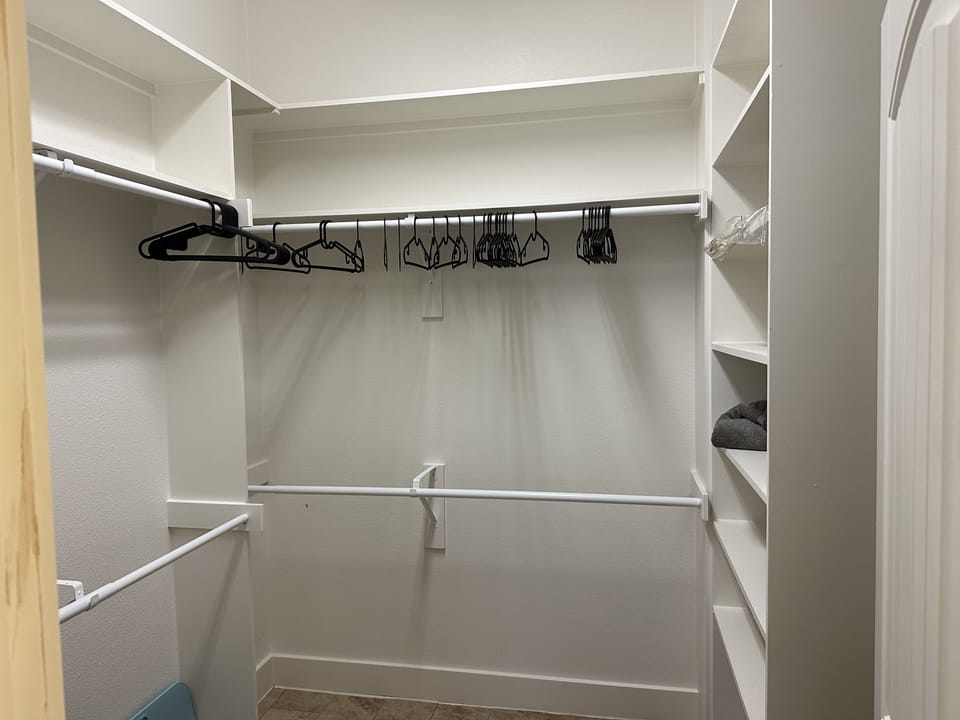 Master closet