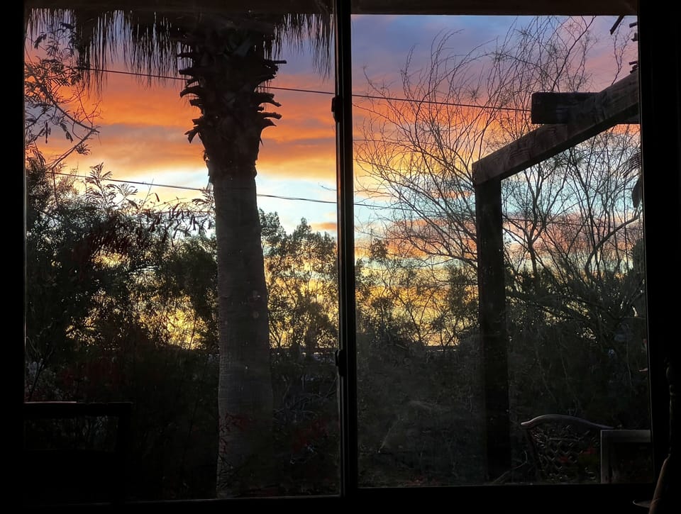 Sunrise view
