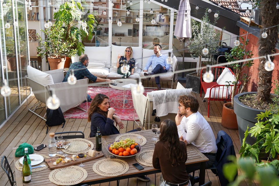Outdoor dining