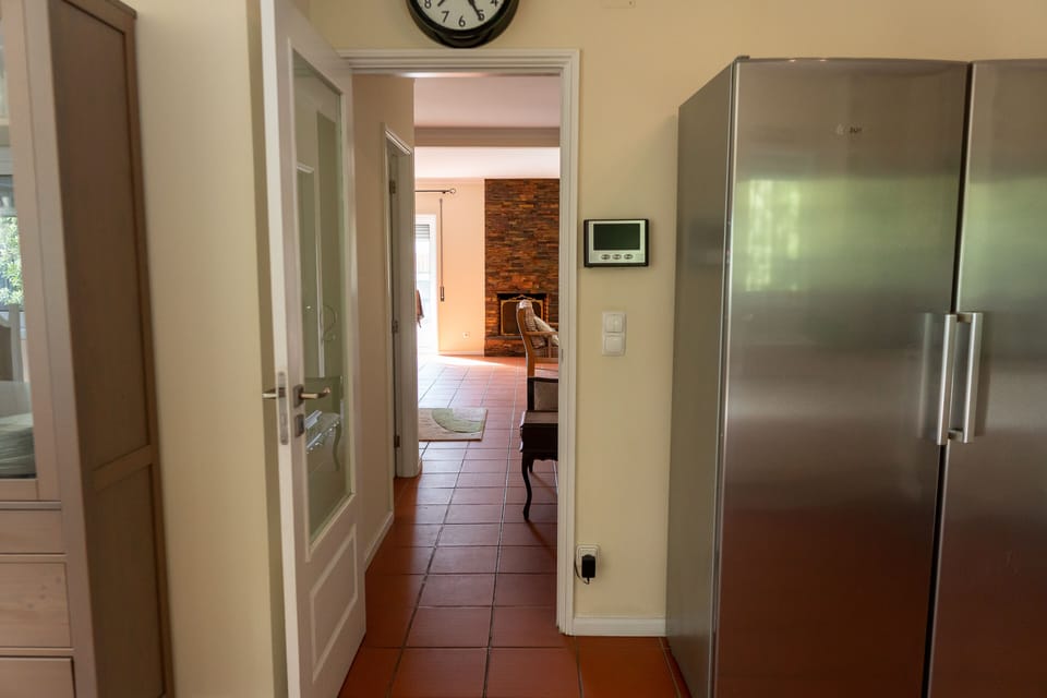 Kitchen and corridor