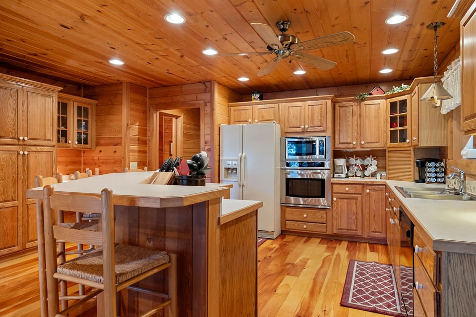 Guests say they can't help but be inspired to make scrumptious vacay food here.