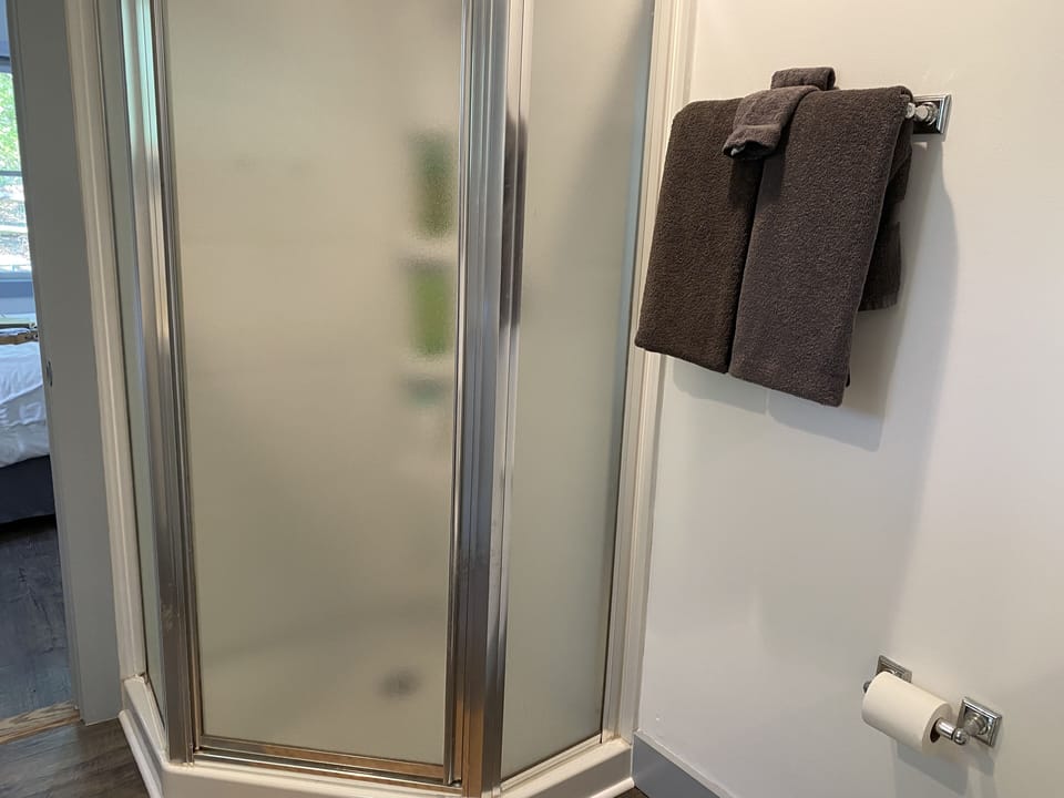 Full bath with stall shower