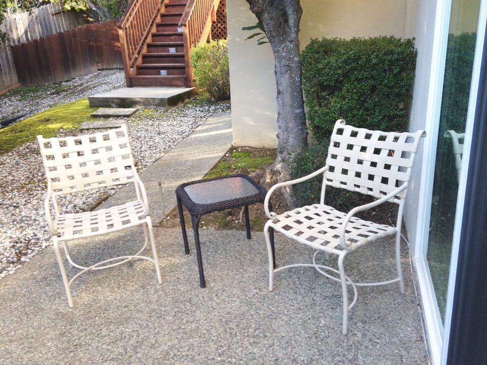 Private Patio Area
