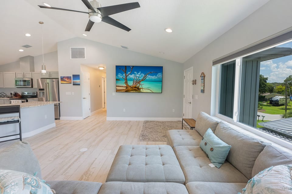 Nice big living space open concept