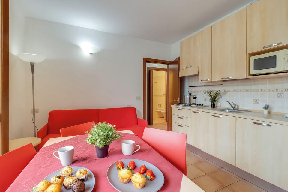 Kitchen and dining area