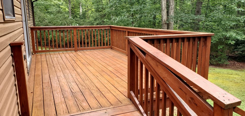 Back deck