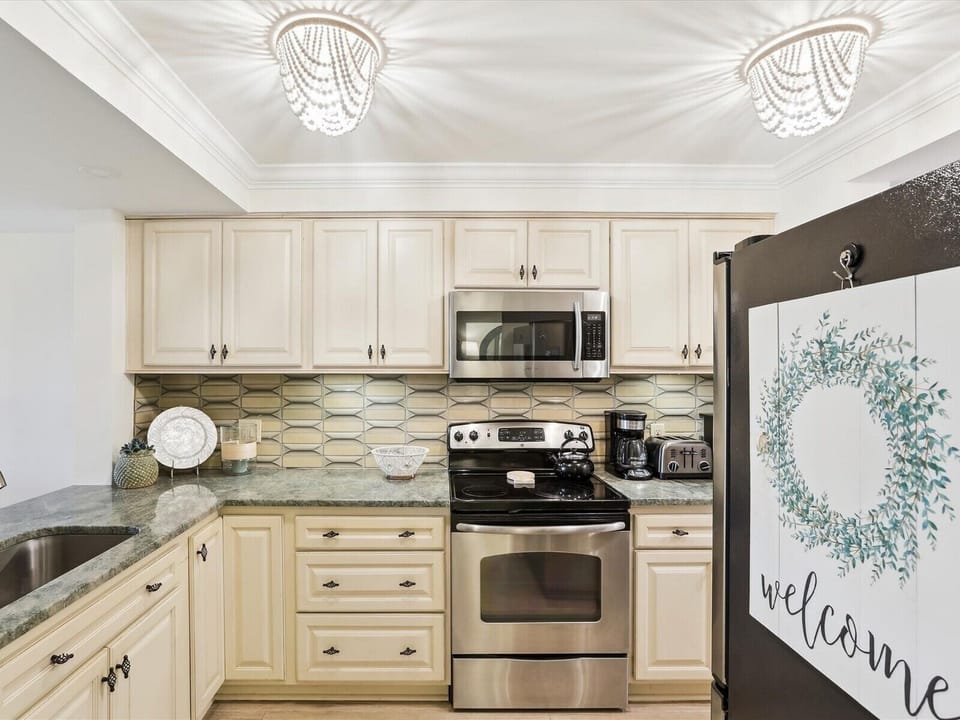 Kitchen at 410 Captains Walk