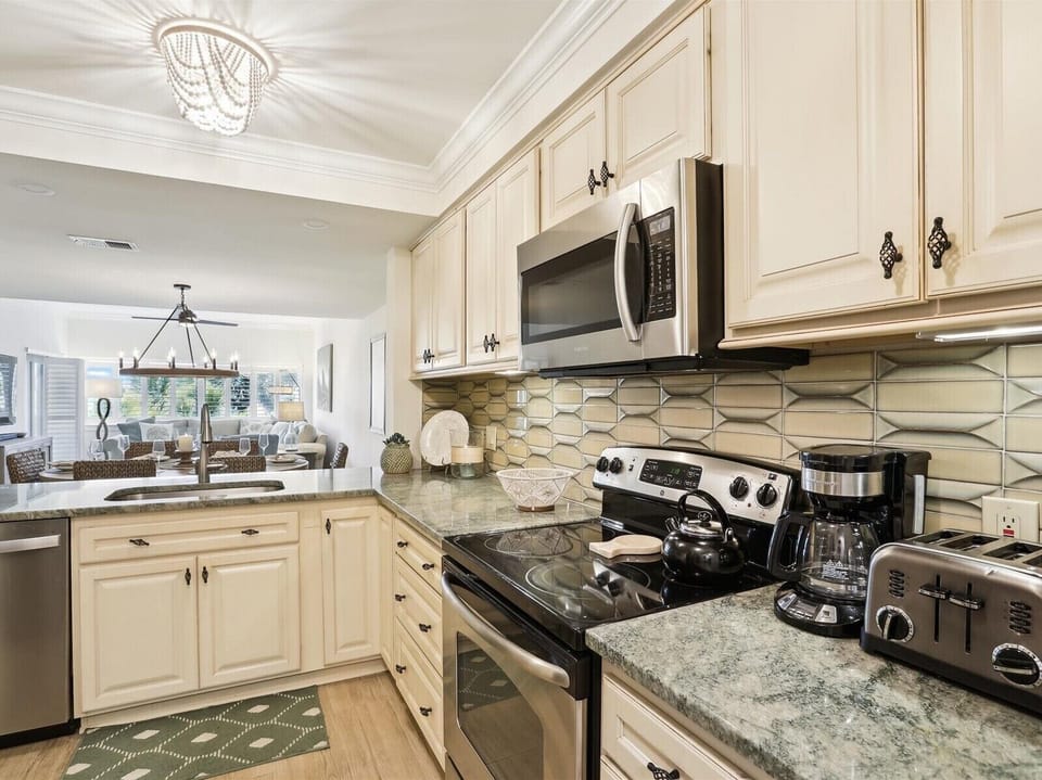 Kitchen at 410 Captains Walk