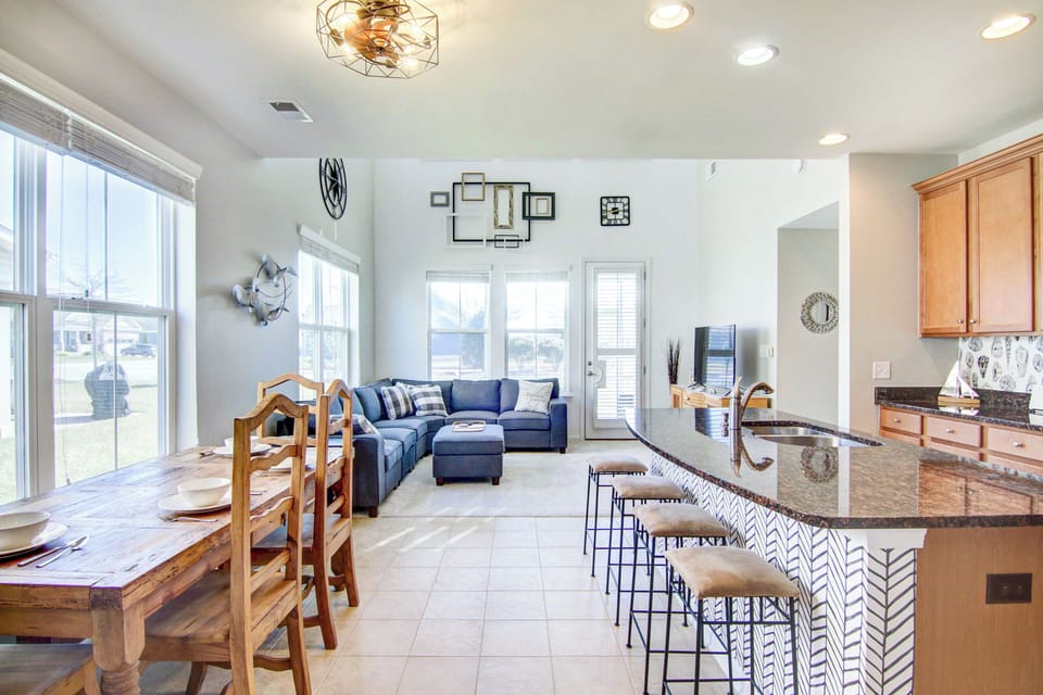 Millville Vacation Rental | 3BR | 2.5BA | 1 Step Required to Enter | 2,300 Sq Ft