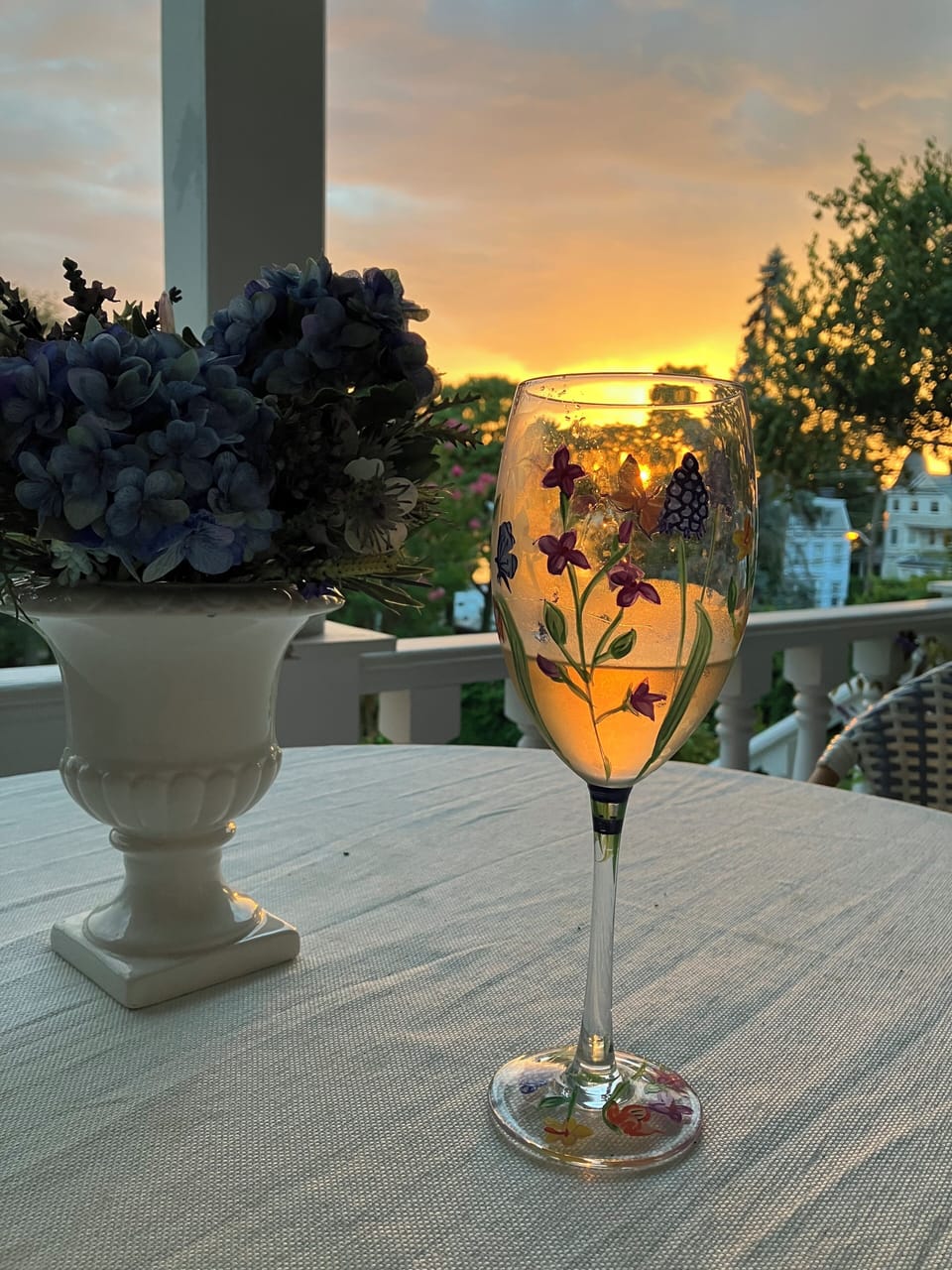 Sunset cocktails