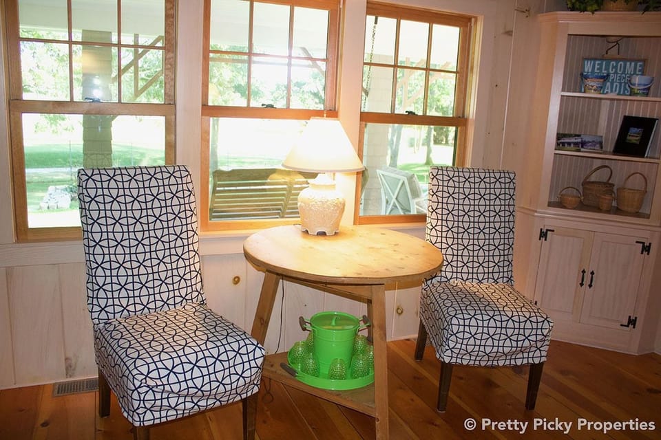 Seating area for Quiet Summer Reading