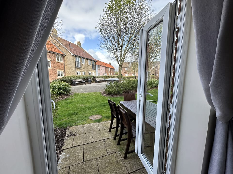 Patio with Gardens and Table Tennis