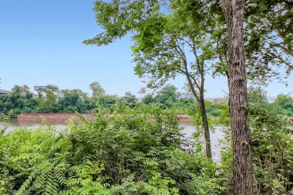 View from the private patio connected to the condo.