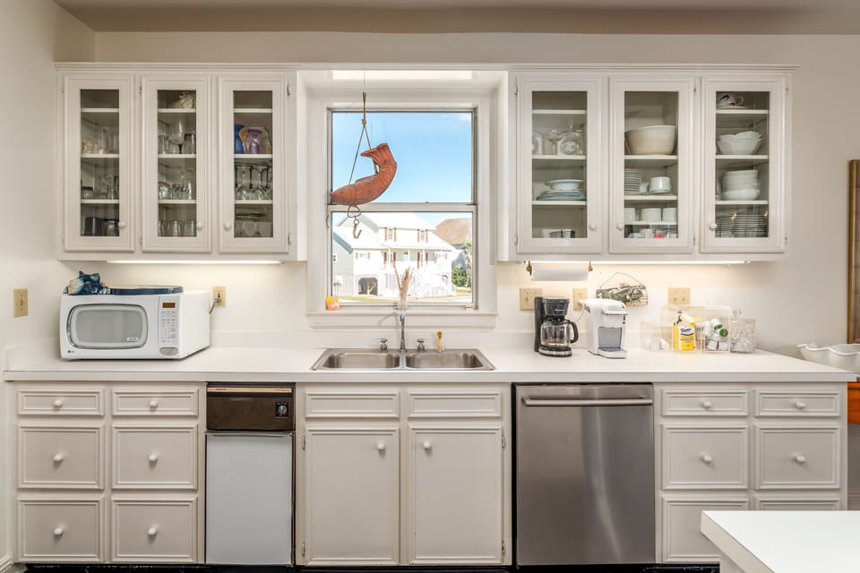 Fully Equipped Kitchen At Ease Beach House