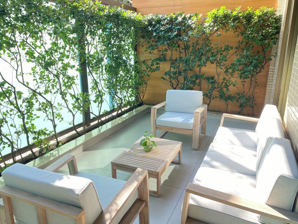 Private Front Terrace