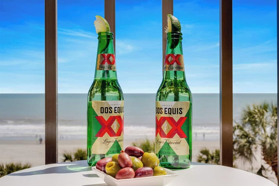 Relax on the balcony with a cold beer and enjoy the stunning ocean views. 
