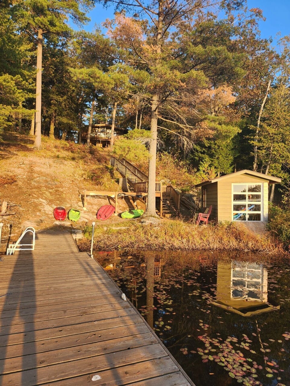 View from dock 