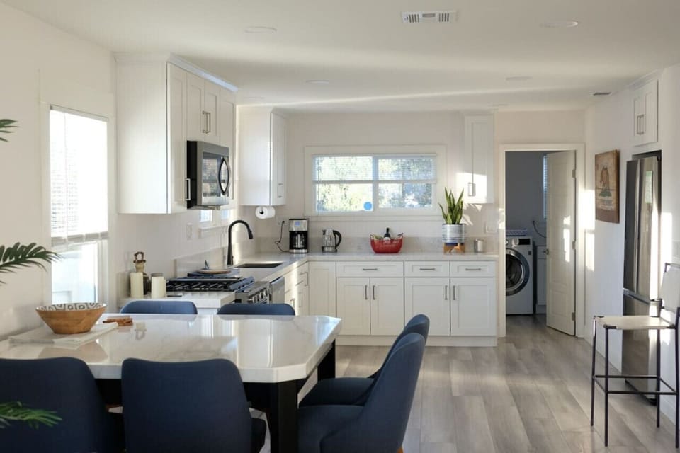 Kitchen View from the Living Room