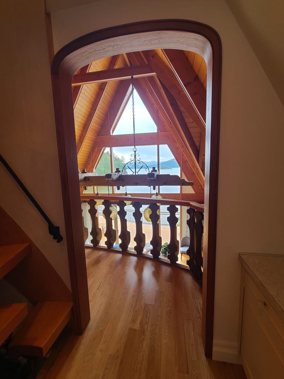 Upper floor loft