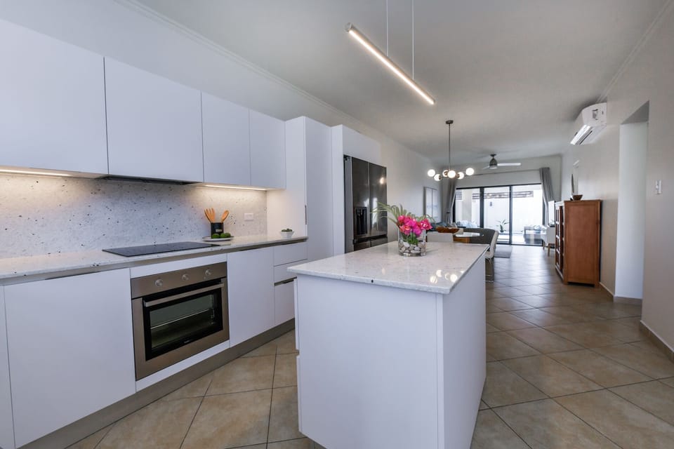 fully equipped modern kitchen