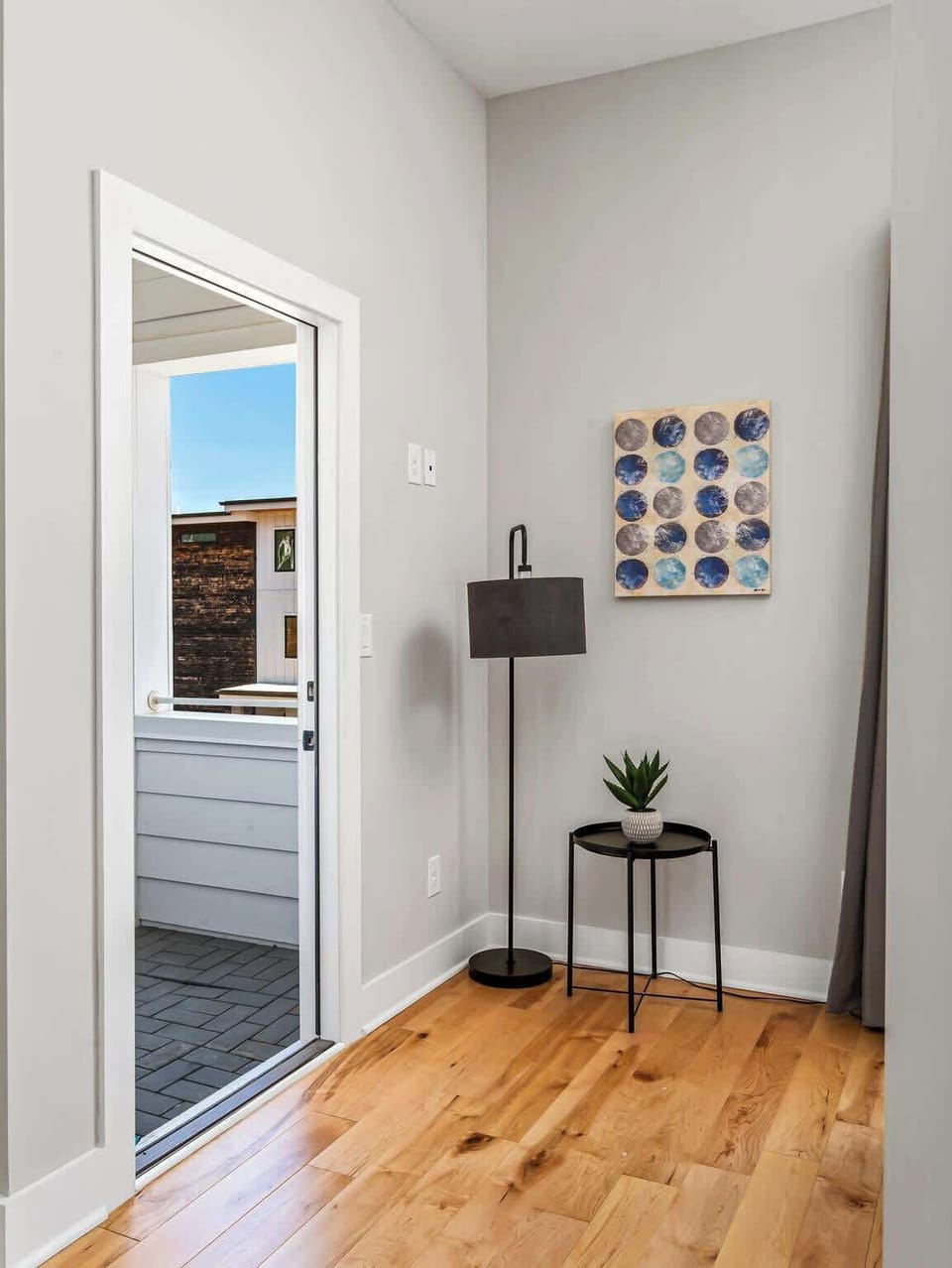 Hallway going to the rooftop