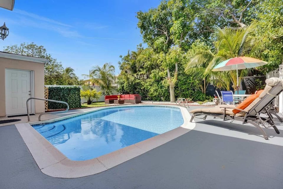 Come home to this gorgeous outdoor oasis right in your own backyard