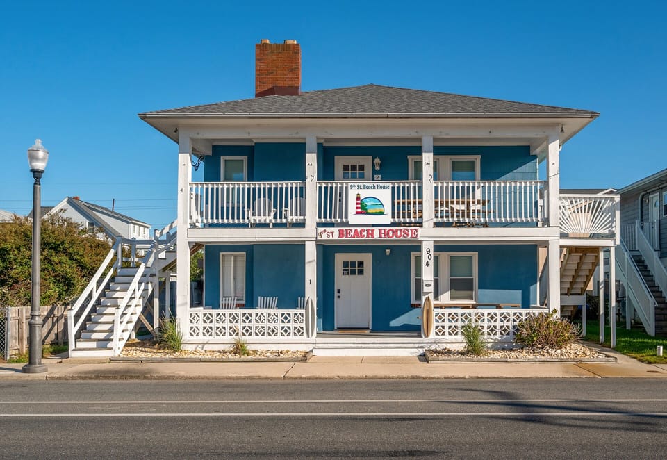 Beach House on 9th Street #1  - Located on the 1st Floor