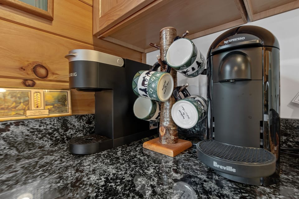 Our kitchen can meet all of your coffee needs!