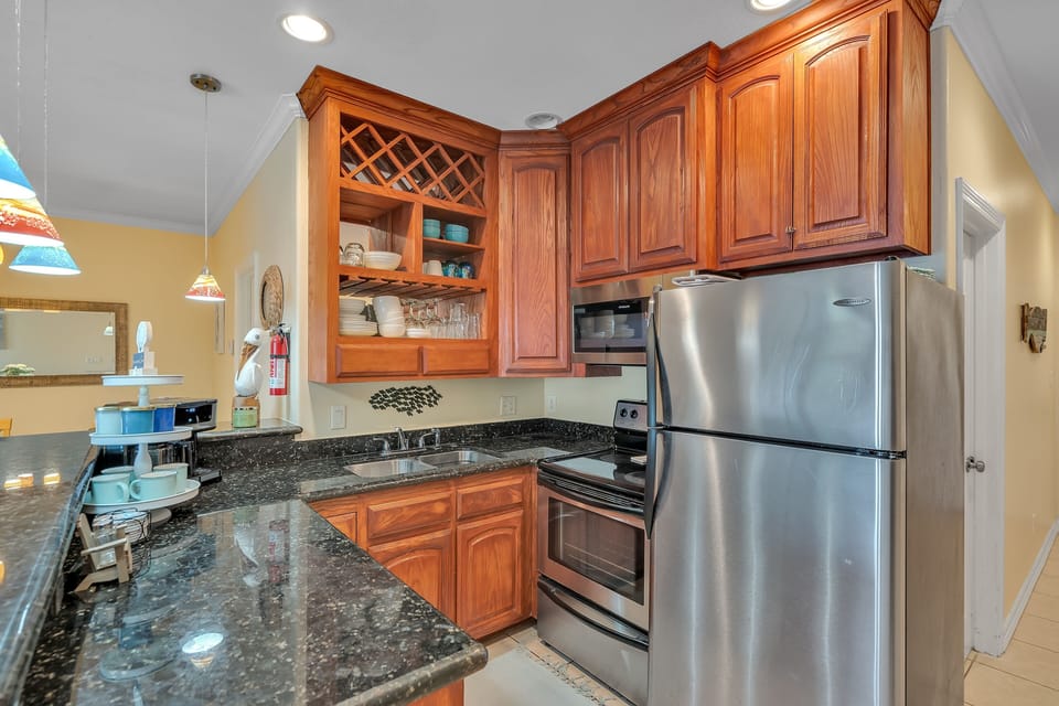Indoors, Refrigerator, Floor, Kitchen, Flooring