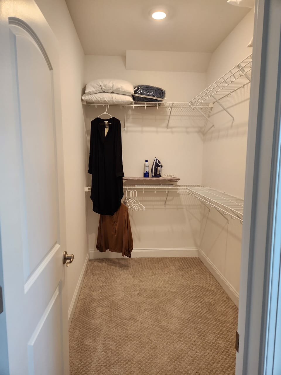 Master closet.