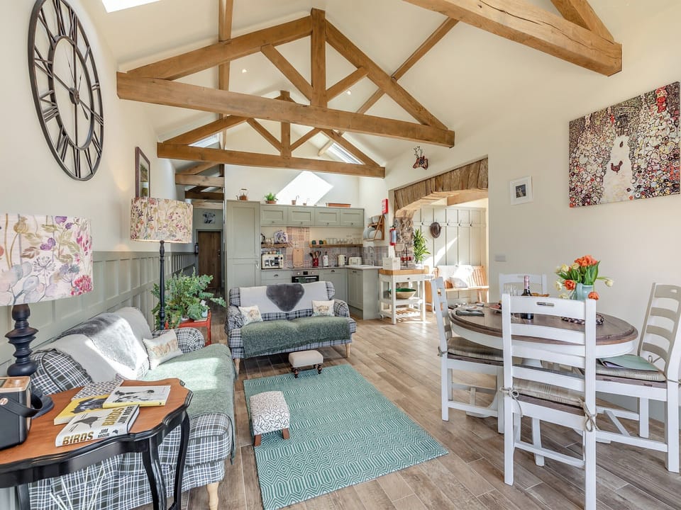 Open plan living space | The Hemmel - Old Mill Holidays, West Moneylaws, near Cornhill-upon-Tweed