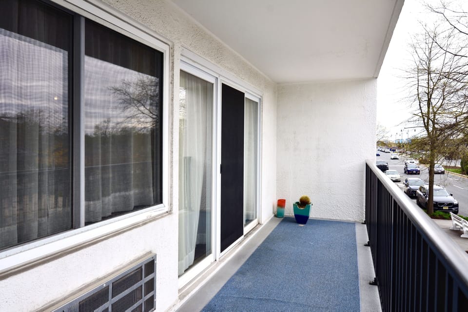 Patio furniture will be placed on the balcony before your arrival!