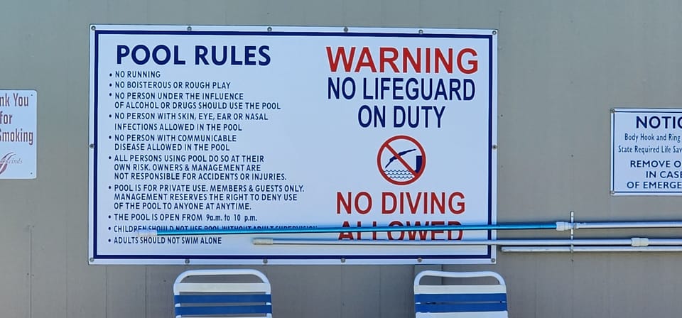 Pool rules