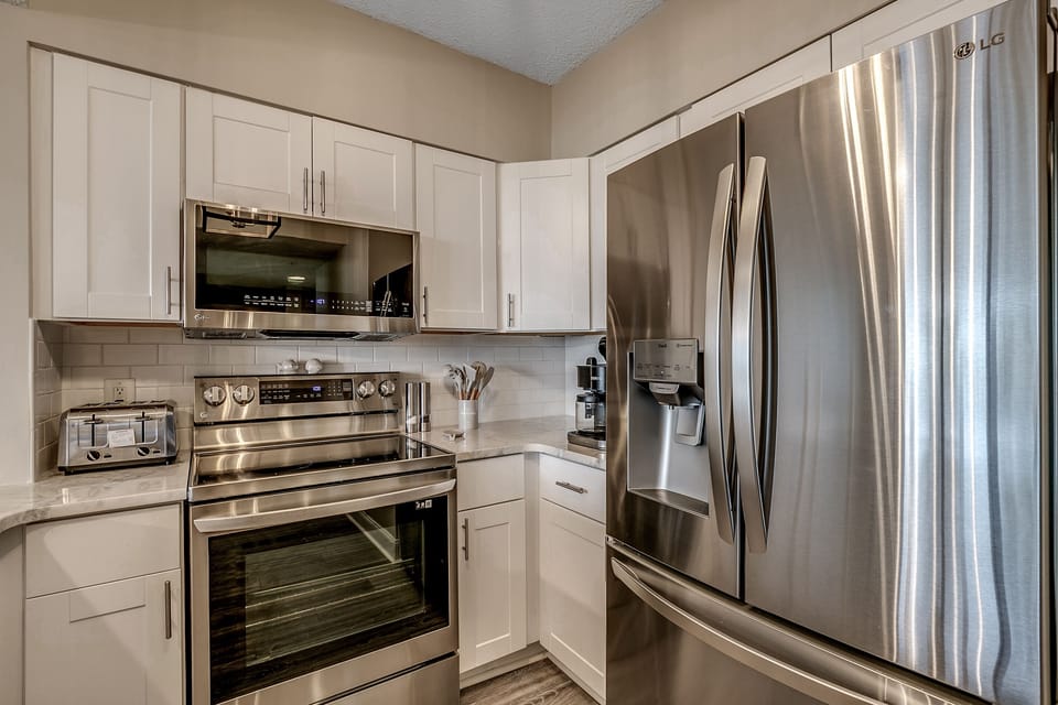 Stainless steel appliances