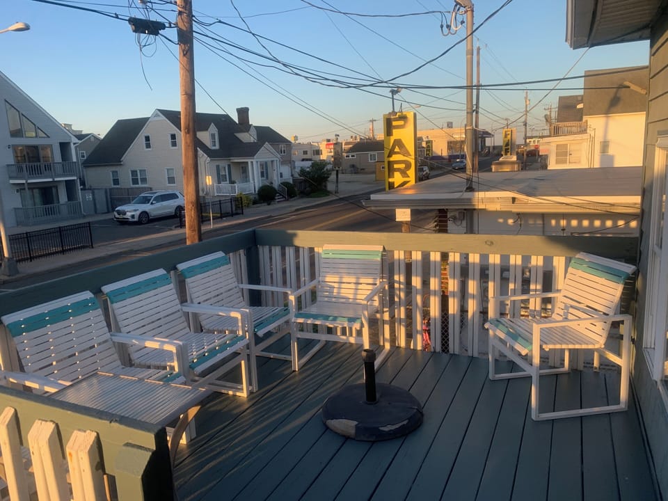 Two large front decks