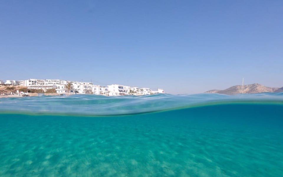 The water quality around Koufonisi - Just gorgeous! 