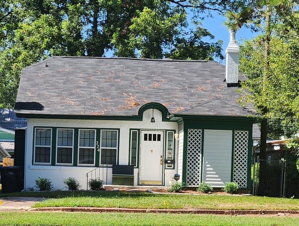 This cozy cottage offers modern conveniences preserved in a historic setting. 